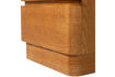 Miniaturansicht Kommode/Nachttisch 2 Schubladen MDF Braun Fejo 9