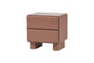 Miniaturansicht Kommode Nachttisch 57x57 cm MDF Altrosa Hochglanz Lustra 1