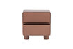 Miniaturansicht Kommode Nachttisch 57x57 cm MDF Altrosa Hochglanz Lustra 5