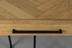 Miniaturansicht Konsole 120 cm aus Eiche und schwarzem Metall Class 9