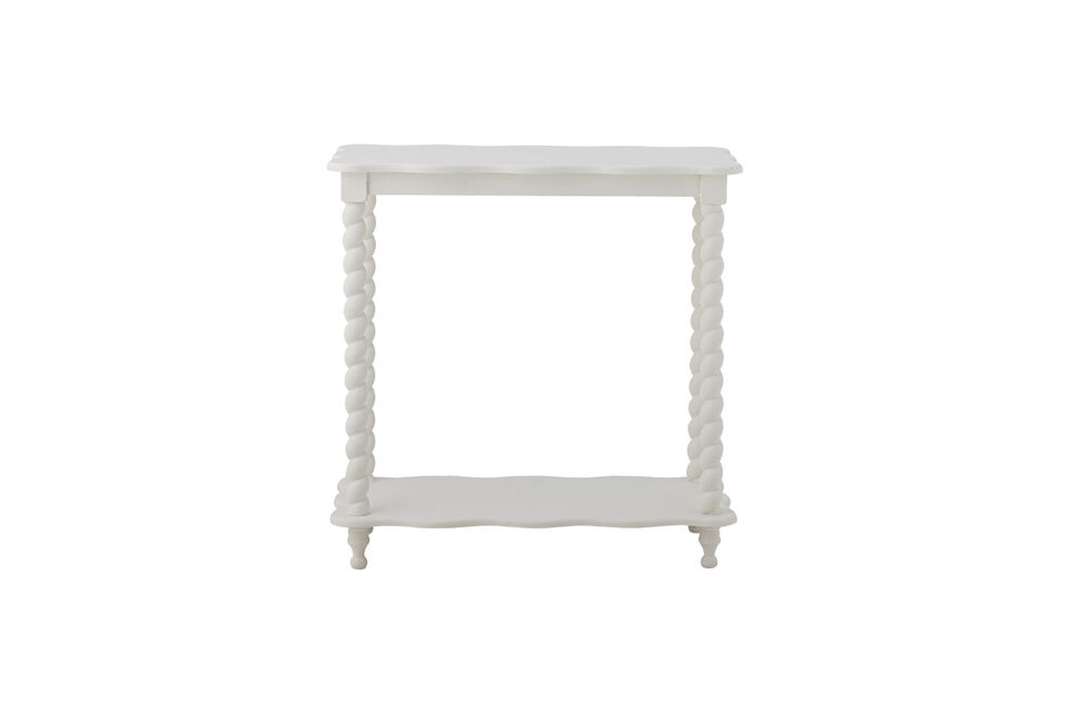Konsolentisch 60x60x30 cm aus MDF in Weiß Bia Marken