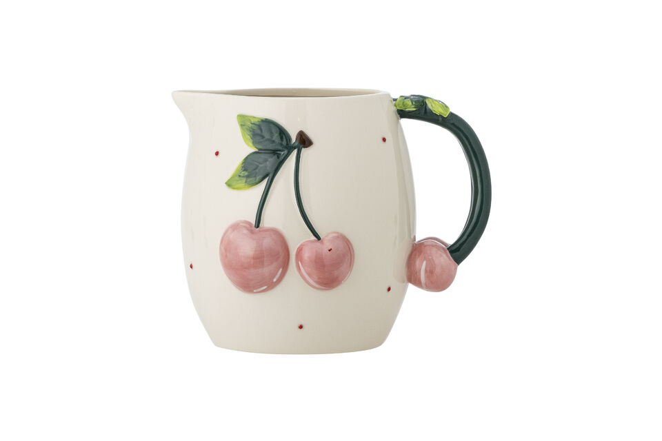 Krug aus Steingut rosa Berrie Marken