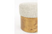 Miniatuur Kruk beige Burlin 2