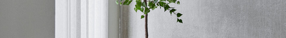 Benadrukte materialen Kunstplant 235 cm groen HDHornbeam