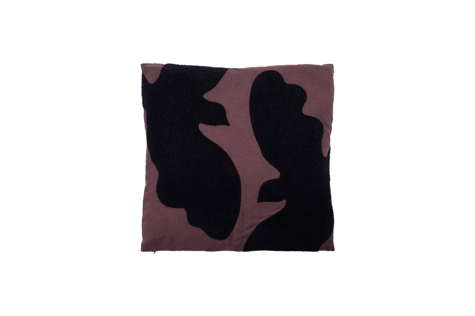 Kussen 50x50 cm Katoen en Linnen Chocolade HDMiki House Doctor