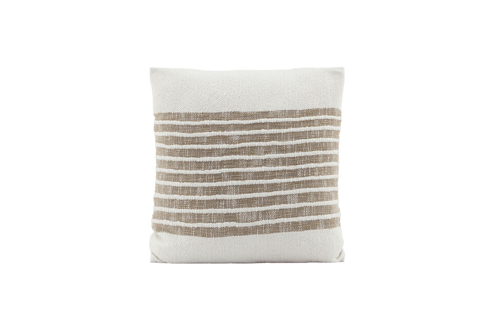 Kussenhoes 50x50 cm katoen lichtbruin Yarn House Doctor