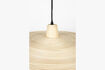 Miniatura Lampada a sospensione grande in rattan beige Balance 7