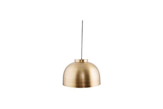 Lampada a sospensione in ottone dorato Bowl