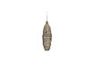 Miniatura Lampada a sospensione Ø30 cm ferro argento champagne antico HDMesh 1