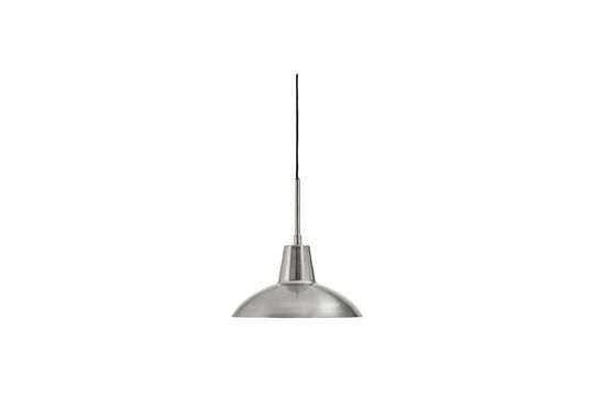 Lampada a sospensione Ø31 cm in ferro argento spazzolato HDDesk