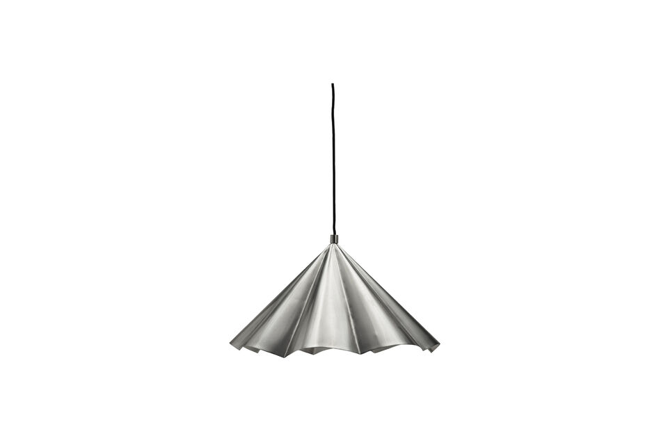 Lampada a sospensione Ø50 cm ferro argento spazzolato Flola House Doctor