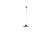 Miniatura Lampada a sospensione piccola in rattan nero Balance 1