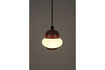 Miniatura Lampada a sospensione S in ferro rosso Bumble 2