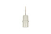 Miniatura Lampada a sospensione S in metallo grigio Duct 1