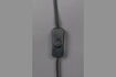 Miniatura Lampada da parete in cotone beige Elon 6