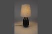 Miniatura Lampada da tavolo Aysa in alluminio nero 1