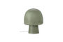 Miniatura Lampada da tavolo D20 cm in vetro verde Paddy Foto ritagliata