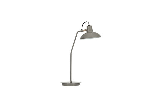 Lampada da tavolo grigia in ferro HDDesk
