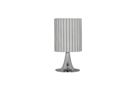 Lampada da tavolo h 50 cm alluminio argentato HDTulip Foto ritagliata