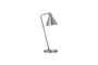 Miniatura Lampada da tavolo H 54 cm ferro argento spazzolato Game Foto ritagliata