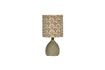 Miniatura Lampada da tavolo H29 cm ceramica e lino Sabbia Flores 1