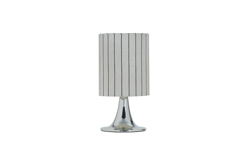 Lampada da tavolo H38 cm Alluminio Argento HDTulip House Doctor