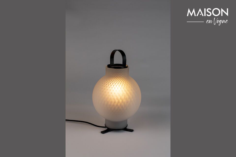 Lampada da tavolo in ferro nero Nomad Zuiver