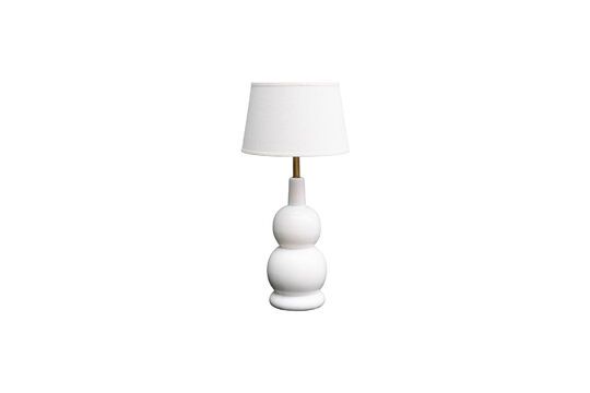 Guarda il profilo del prodotto lampada da tavolo in gres bianco Bilboquet Lampada da tavolo in gres bianco Bilboquet