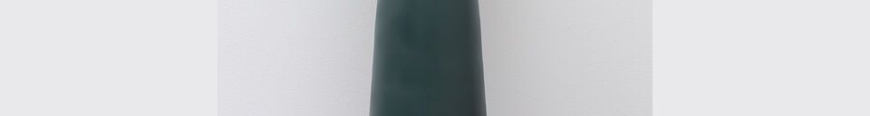 Materiali prima di tutto Lampada da tavolo in metallo verde Luppolo