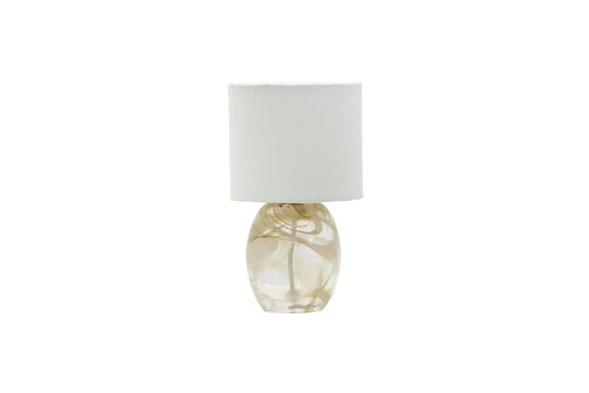 Lampada da tavolo in vetro avorio HDHite