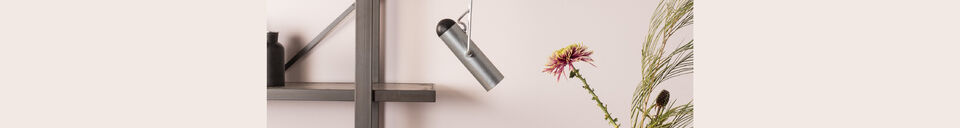 Materiali prima di tutto Lampada da tavolo Shelby color taupe
