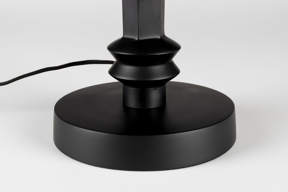 Lampada da tavolo Totem in alluminio nero - 21