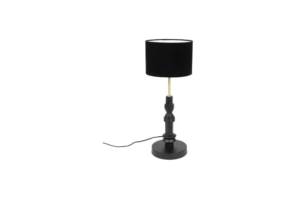 Lampada da tavolo Totem in alluminio nero - 11