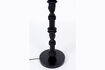 Miniatura Lampada da terra in alluminio nero Totem 10