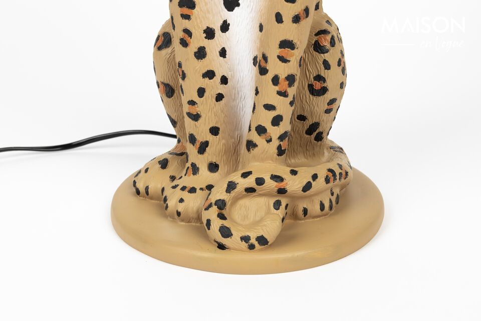 Lampada da terra in resina multicolore Panther - 6