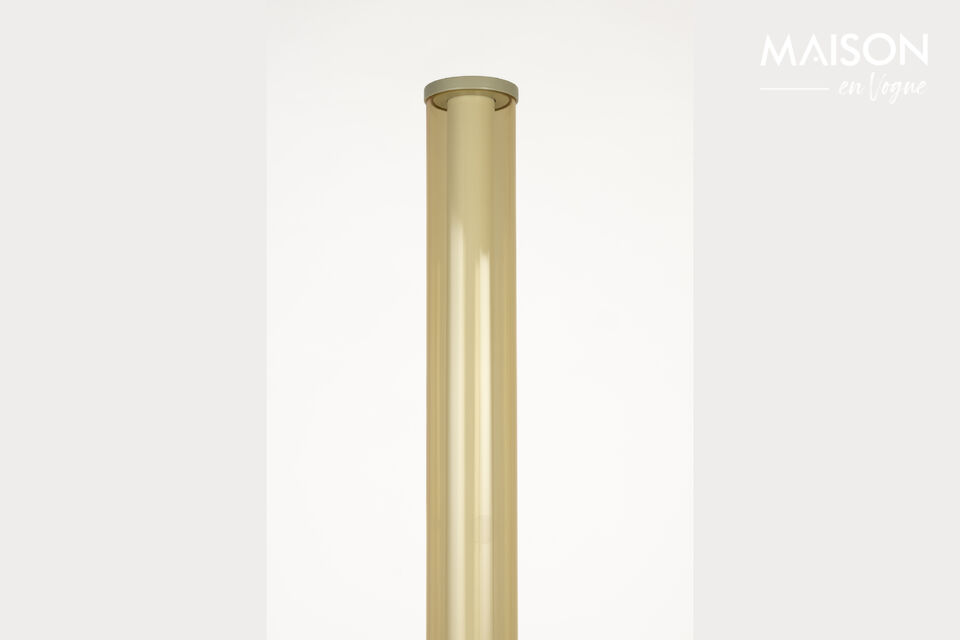 Lampada da terra in vetro beige Scotty - 12