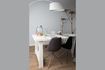 Miniature Lampadaire Arc Blanc 3