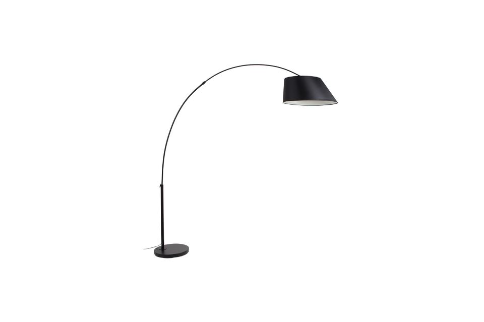 Lampadaire Arc Noir - 5