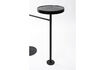 Miniature Lampadaire avec tables en métal noir Orion 13