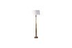 Miniature Lampadaire en bois or Grâce 2