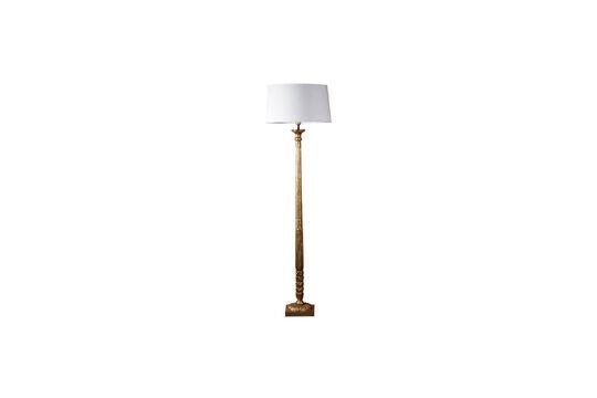 Lampadaire en bois or Grâce