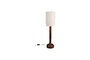 Miniature Lampadaire en caoutchouc beige Jones Détouré