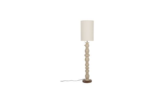 Lampadaire en céramique beige Brew Détouré