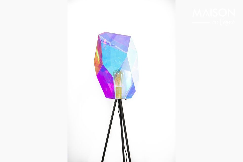 Lampadaire en fer multicolore Diamond - 8