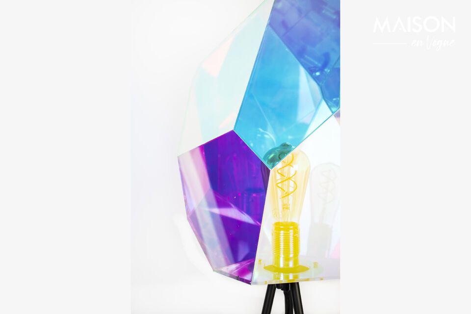 Lampadaire en fer multicolore Diamond - 9