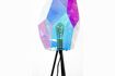 Miniature Lampadaire en fer multicolore Diamond 12