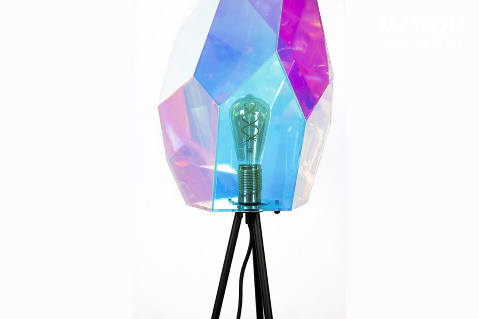 Lampadaire en fer multicolore Diamond - 10