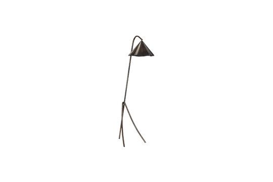 Lampadaire en laiton marron Flola