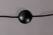 Miniature Lampadaire en lin beige et noyer Vertigo 6