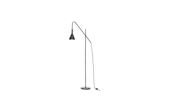 Lampadaire en métal noir Corde Détouré